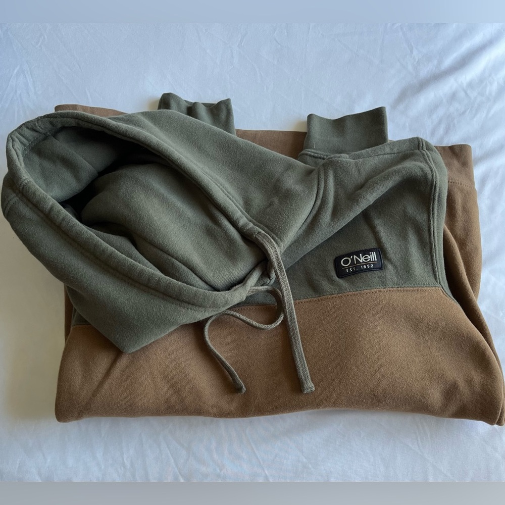 O’Neill Mitchell Pullover Fleece - Medium - Cognac